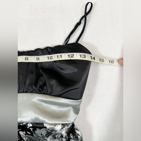 RUBY ROX Juniors Semiformal Cocktail Prom Formal Party Dress Fairy Bow Size 1 - Picture 8 of 11